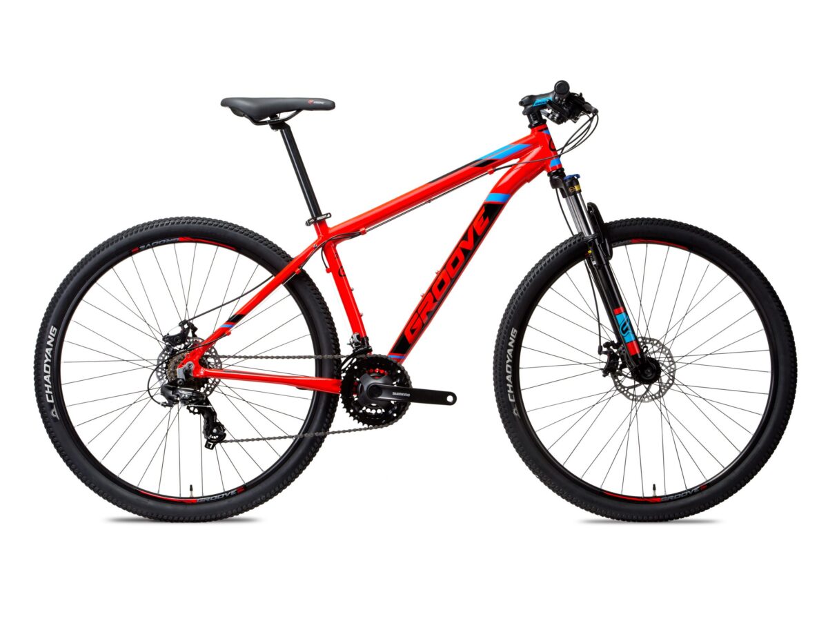 Bicicleta Groove ZOUK 21v Shimano - Vermelha - 2019