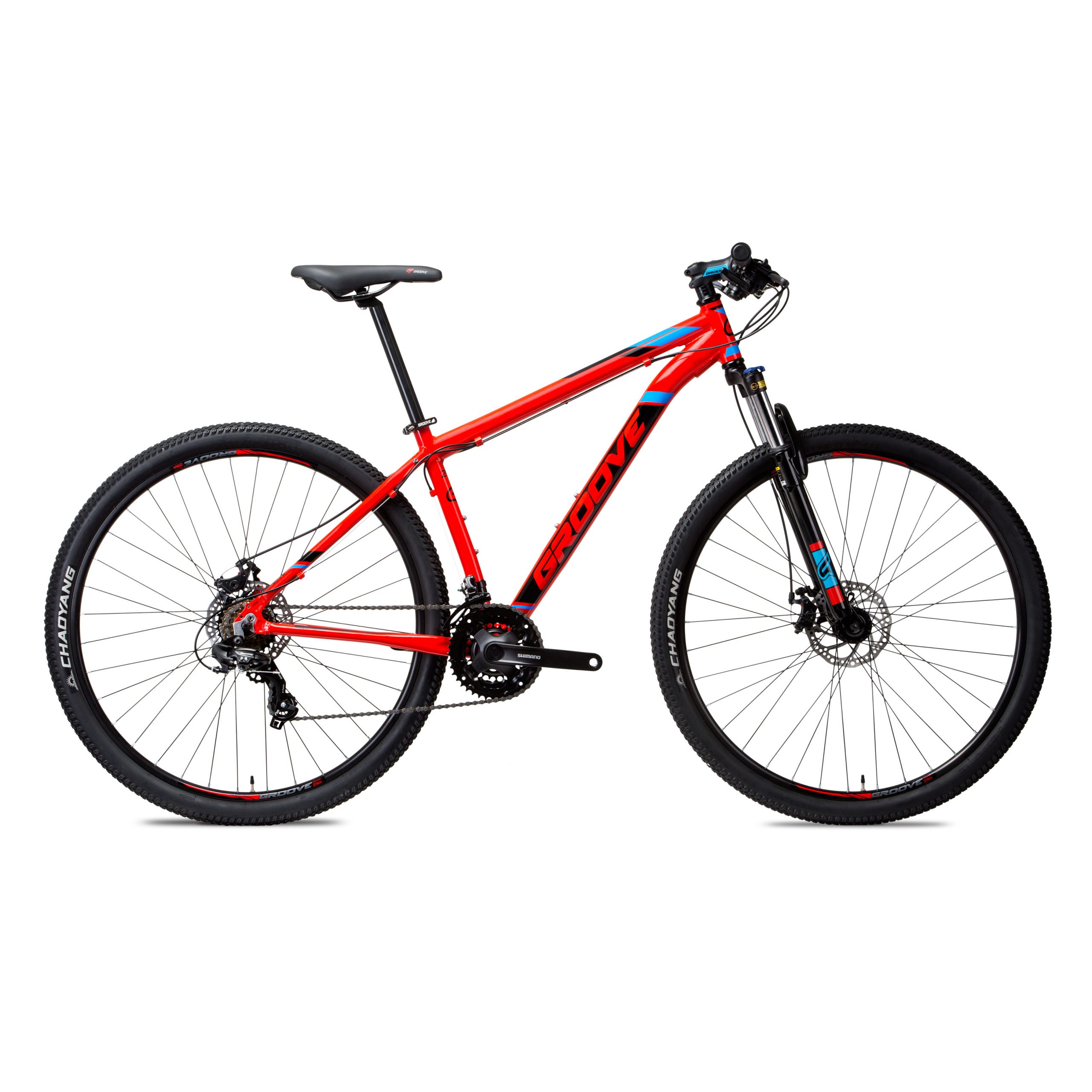 Bicicleta Groove ZOUK 21v Shimano - Vermelha - 2019